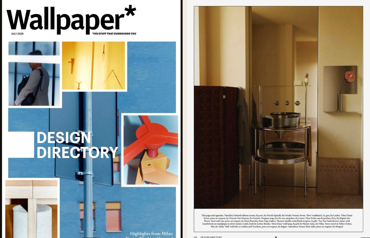 LAUFEN coverage in Wallpaper*, July 2026